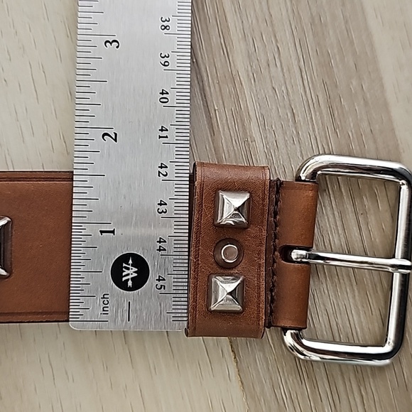 Prada Studded Leather Belt 34 - Picture 15 of 16
